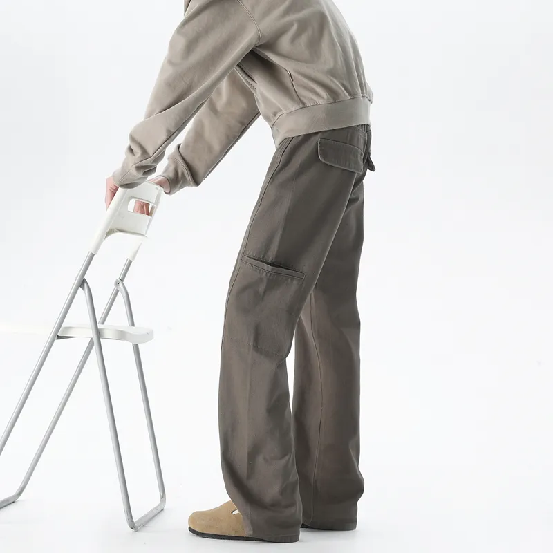 Children Of Huaxia 2025 Spring Summer Casual Pants Men's Coffee-7