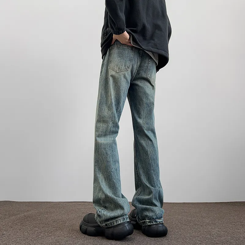 Children Of Huaxia 2025 Spring Summer Jeans Men's Blue-4