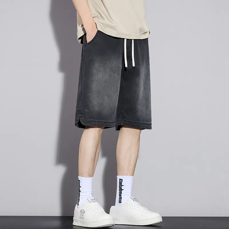 Children Of Huaxia Denim Shorts Unisex-5