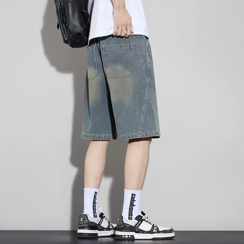 Children Of Huaxia Denim Shorts Unisex-1
