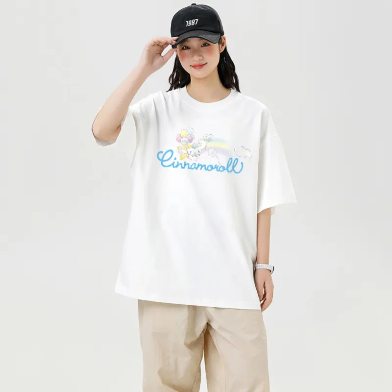 Sanrio x CINNAMOROLL Yugui Dog T Shirt Unisex-4