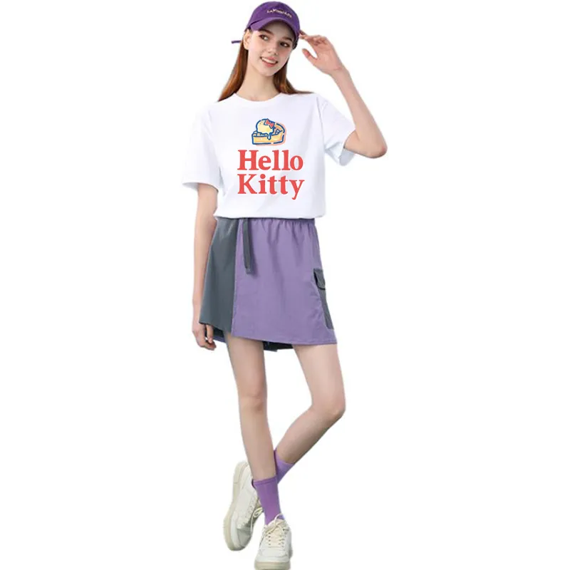 Sanrio x Hello Kitty/, Hello Kitty T Shirt Unisex-3