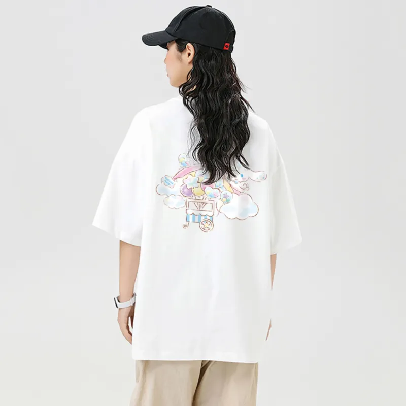 Sanrio x CINNAMOROLL Yugui Dog T Shirt Unisex-3