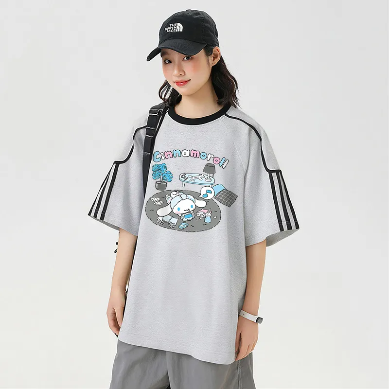 Sanrio x CINNAMOROLL Yugui Dog T Shirt Unisex-2