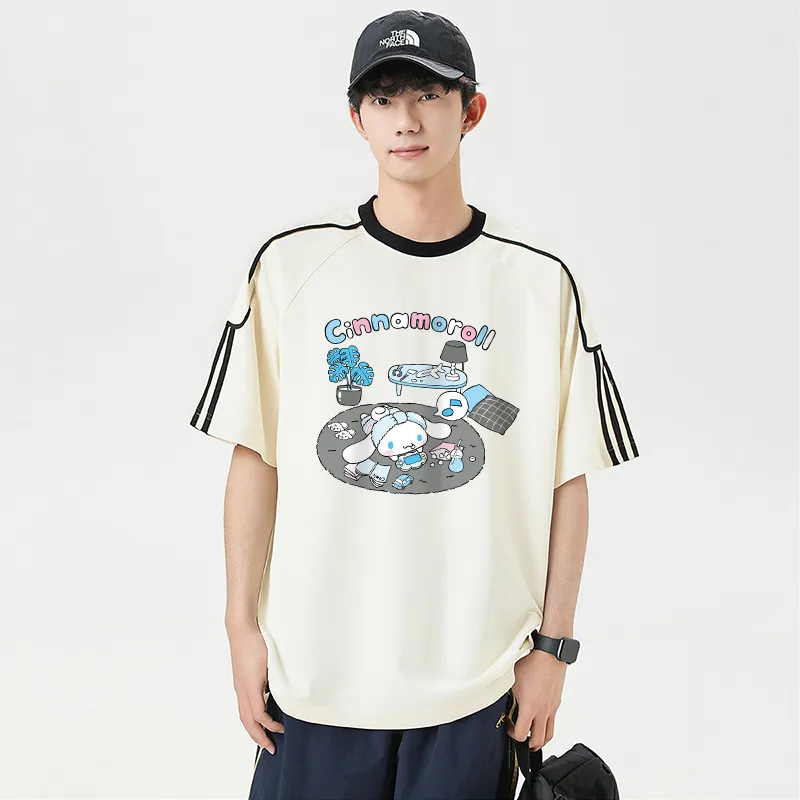 Sanrio x CINNAMOROLL Yugui Dog T Shirt Unisex-12