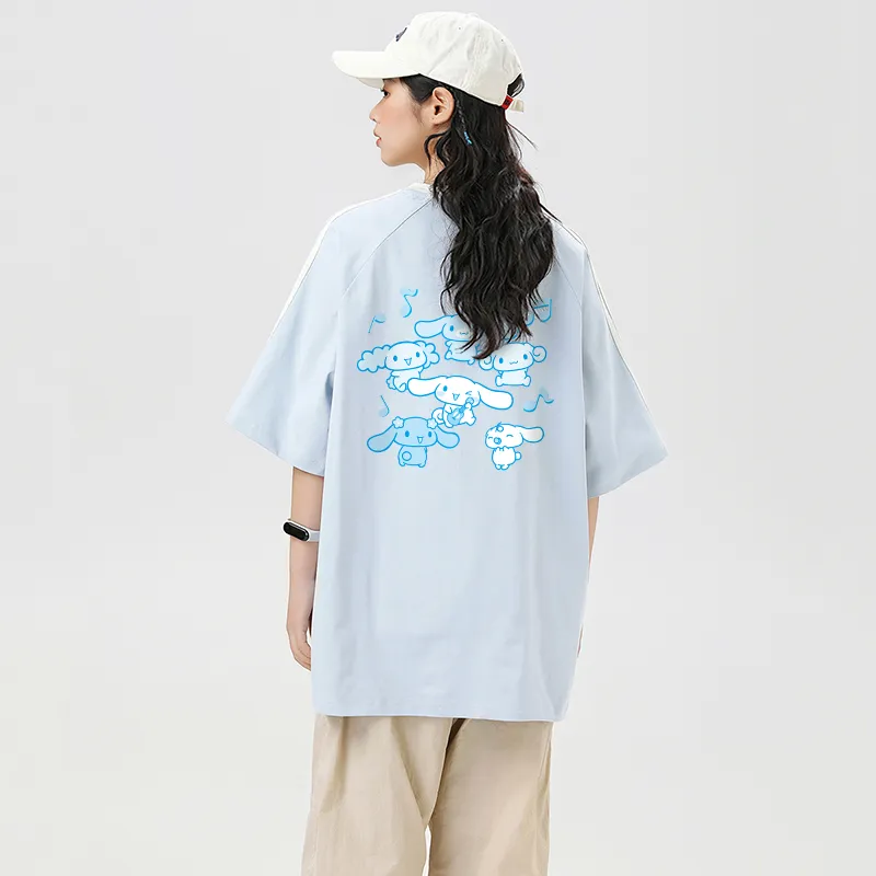 Sanrio x CINNAMOROLL Yugui Dog T Shirt Unisex-43