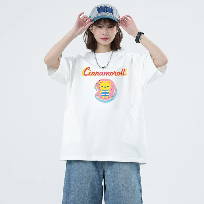 Sanrio x CINNAMOROLL Yugui Dog T Shirt Unisex-3