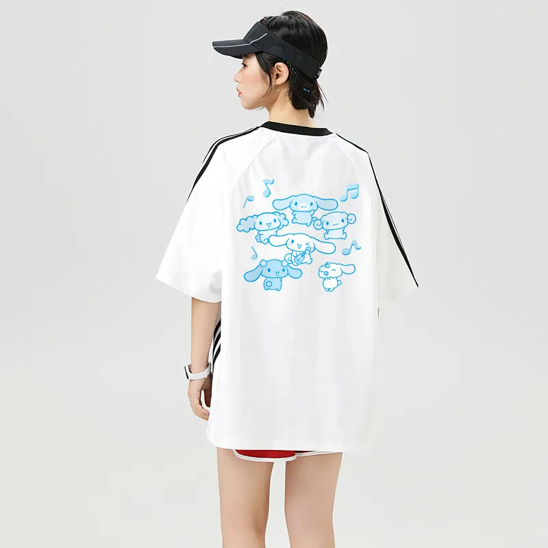 Sanrio x CINNAMOROLL Yugui Dog T Shirt Unisex-3