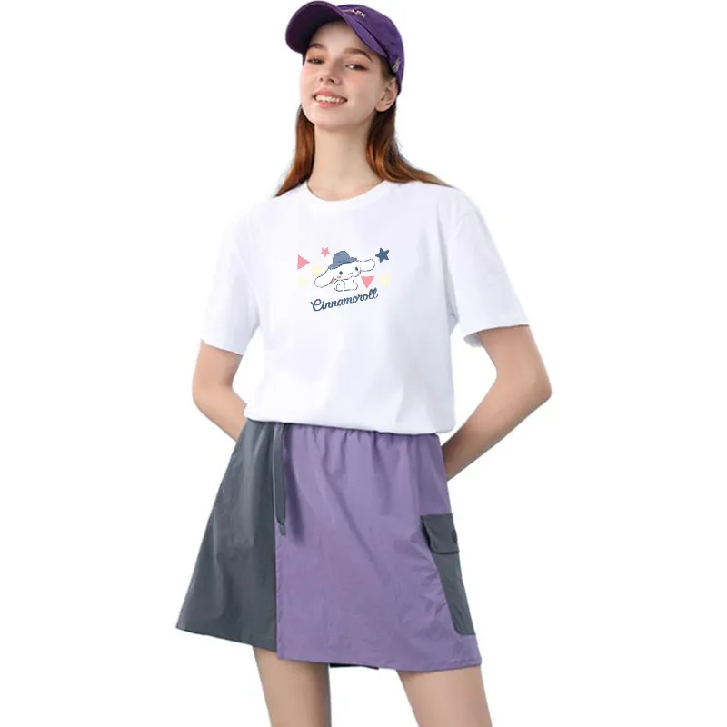 Sanrio Yugui Dog T Shirt Unisex White, Black-2
