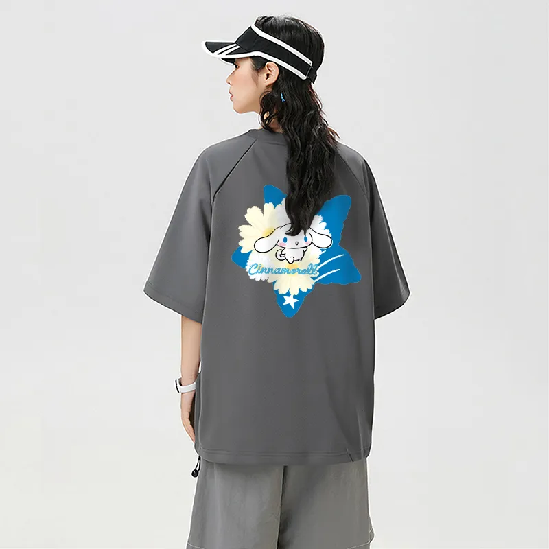 Sanrio x CINNAMOROLL Yugui Dog T Shirt Unisex-10