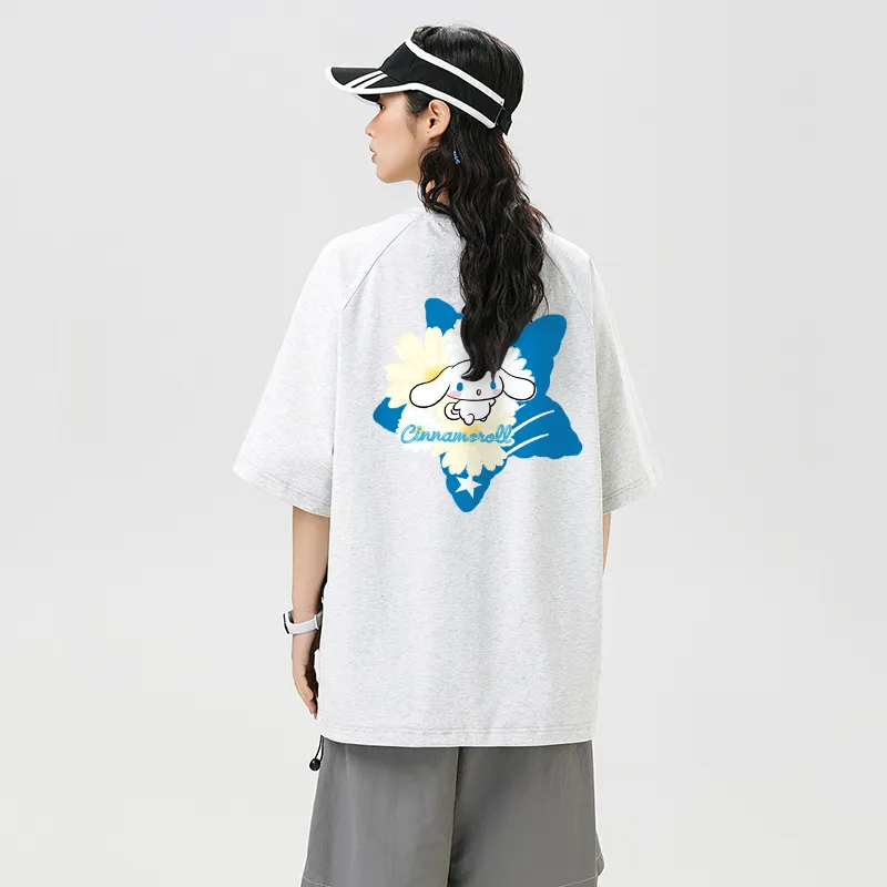 Sanrio x CINNAMOROLL Yugui Dog T Shirt Unisex-3