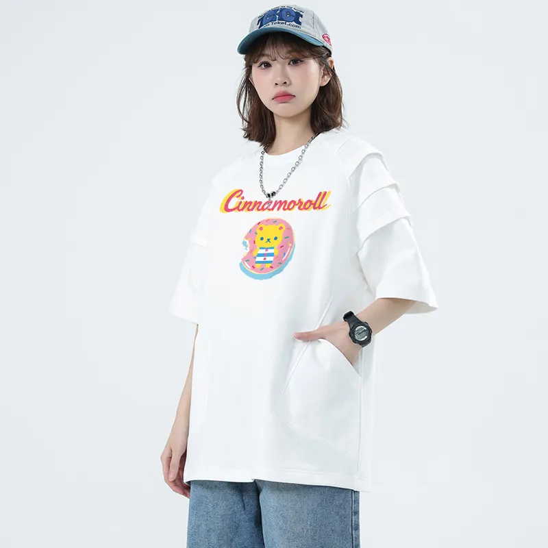Sanrio x CINNAMOROLL Yugui Dog T Shirt Unisex-5