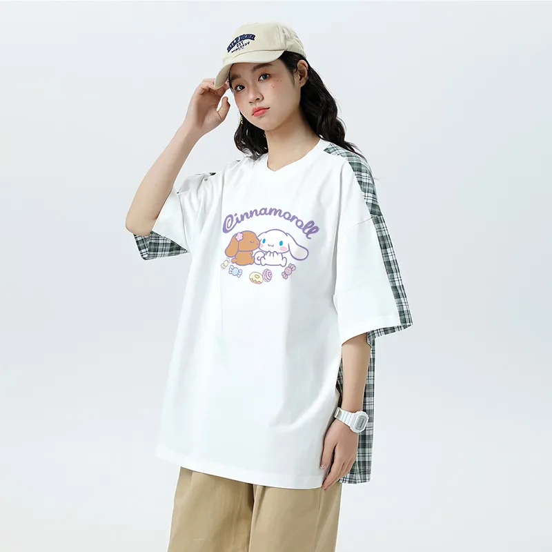 Sanrio x CINNAMOROLL Yugui Dog T Shirt Unisex-12
