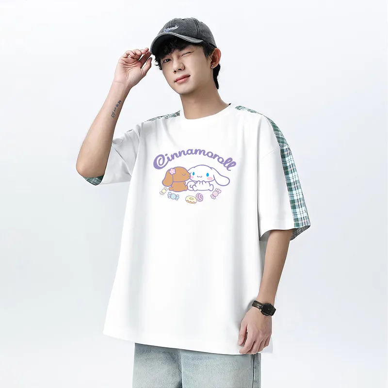 Sanrio x CINNAMOROLL Yugui Dog T Shirt Unisex-14