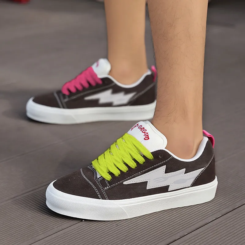 DUEPLAY Coverage, Impact Resistance, Balance, Breathable, Abrasion Resistant Low Top Skateboard Shoes Unisex-13