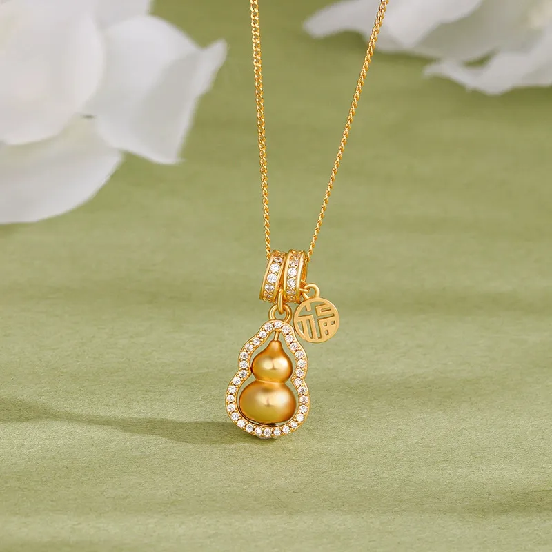 Ancient Jewelry S925 Silver Necklaces Women's Gold-1