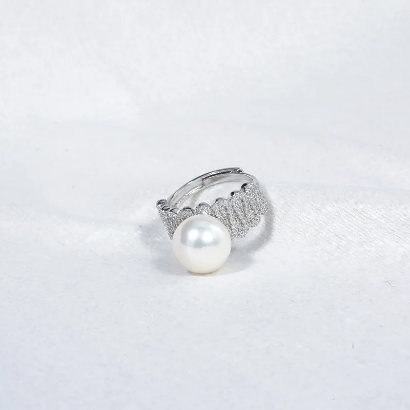 Ancient Jewelry Pearl Rings Women's-1