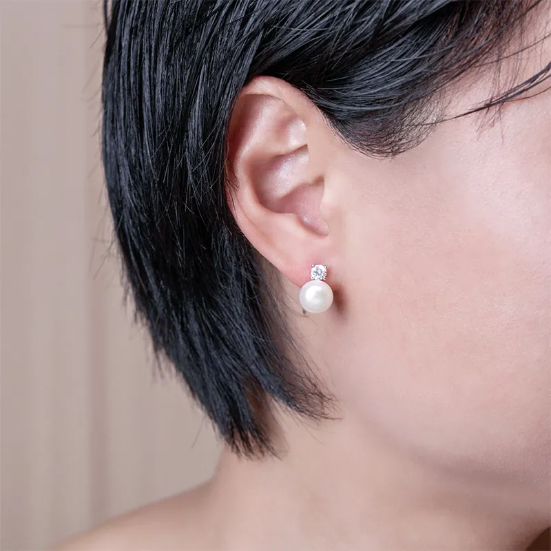 Ancient Jewelry Pearl Earrings Women's-2