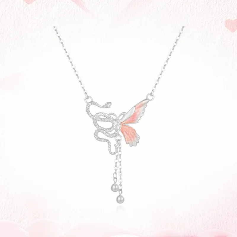 Ancient Jewelry S999 Fine Silver Necklaces Women's-2