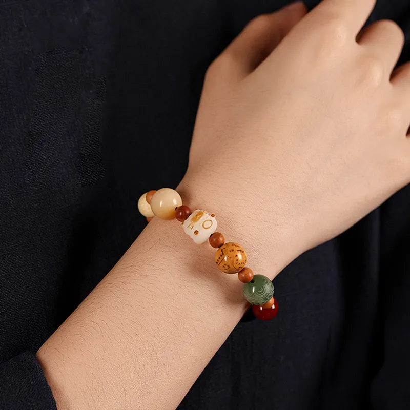 Ancient Jewelry Bodhi Seed Bracelets Unisex-2