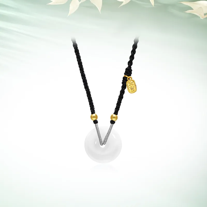 Ancient Jewelry Chalcedony Necklaces Unisex-1