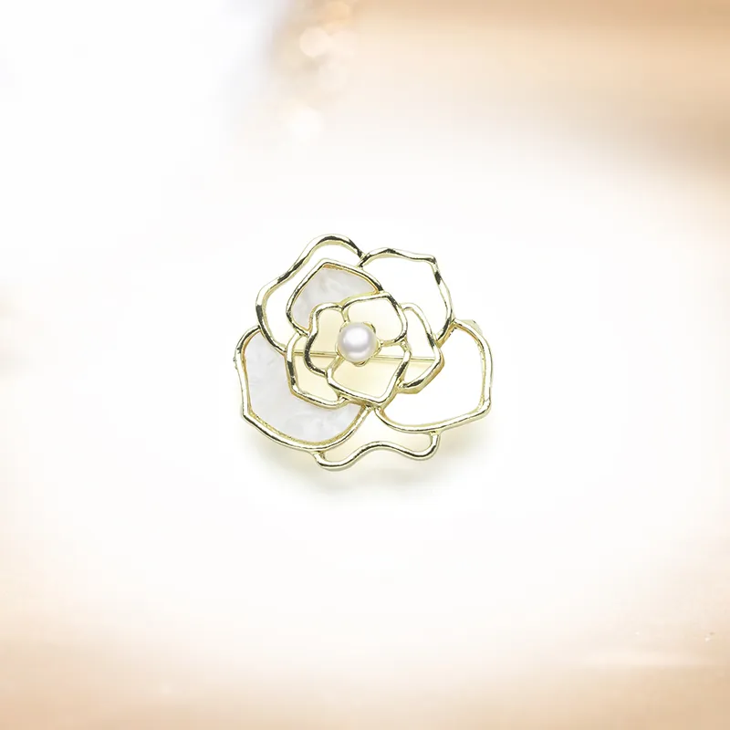 Ancient Jewelry Pearl Brooches Women's-1