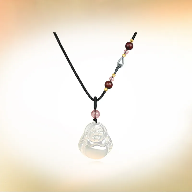 Ancient Jewelry Chalcedony Jade Necklaces Unisex-1