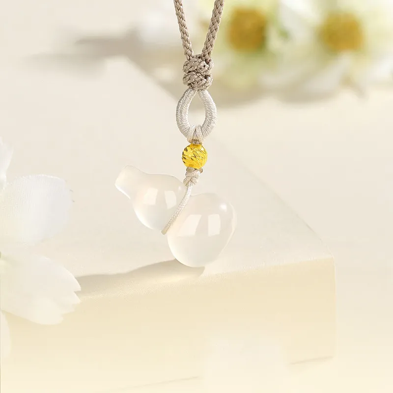 Ancient Jewelry Chalcedony Necklaces Women's-2