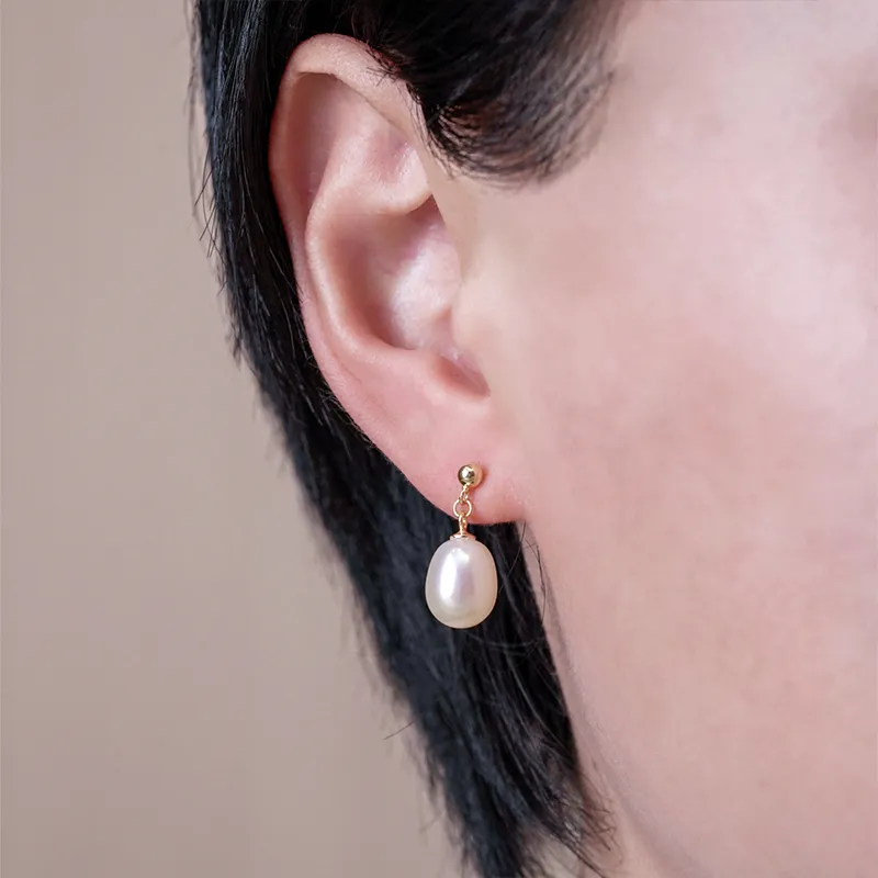 Ancient Jewelry Pearl Earrings Women's-2