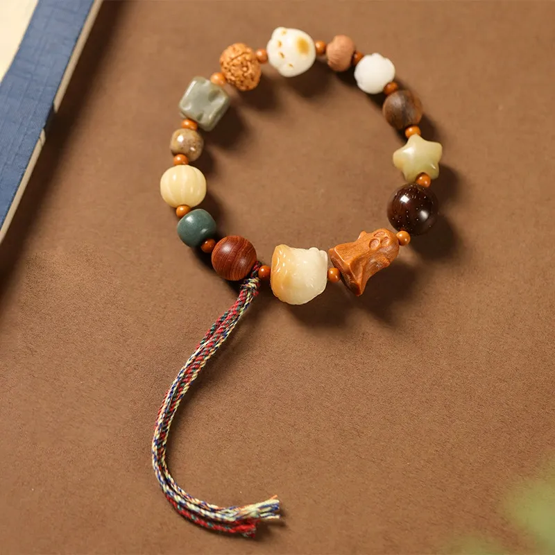 Ancient Jewelry Bodhi Seed Bracelets Unisex-2