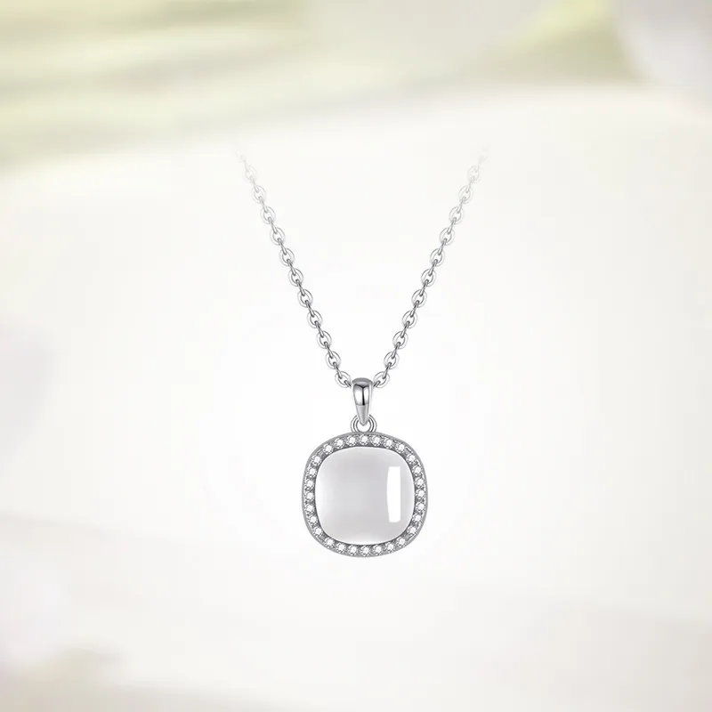 Ancient Jewelry Chalcedony Necklaces Women's-2