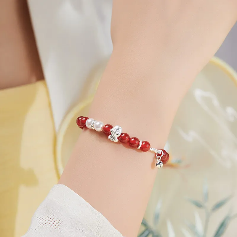 Ancient Jewelry Agate Jade Bracelets Unisex-1
