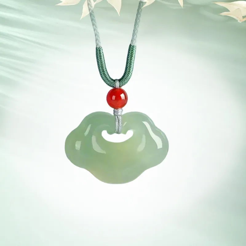 Ancient Jewelry Chalcedony Necklaces Unisex-11