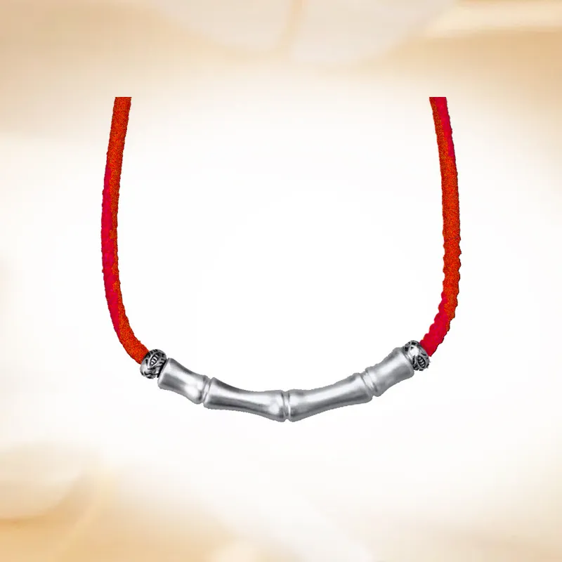 Ancient Jewelry S999 Fine Silver Necklaces Unisex-3