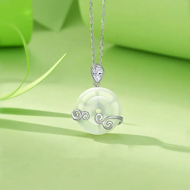 Ancient Jewelry Chalcedony Necklaces Women's-2