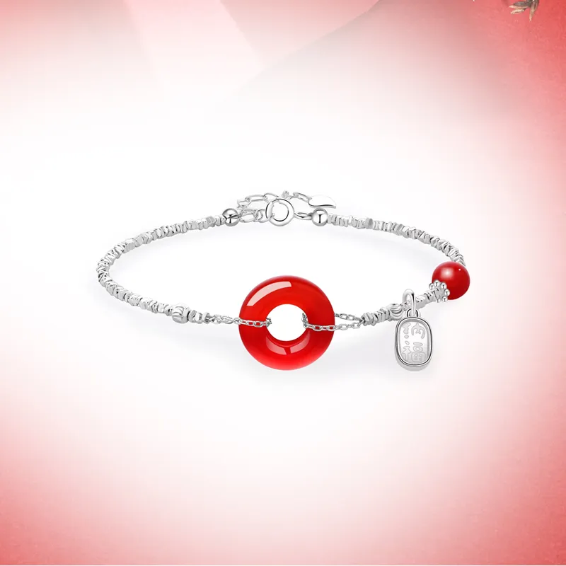 Ancient Jewelry Chalcedony Bracelets Women's-5