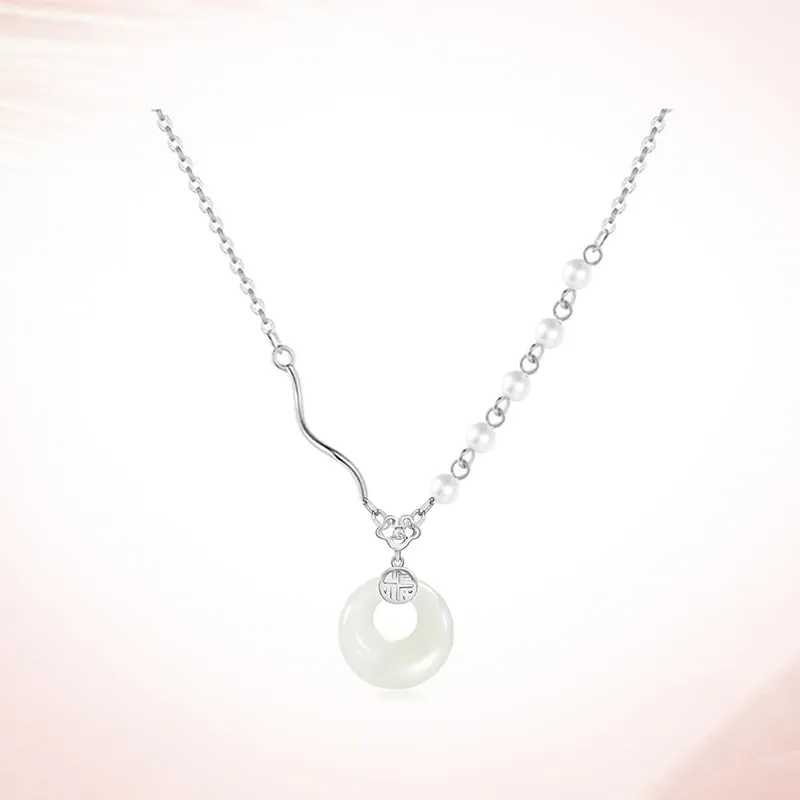 Ancient Jewelry Chalcedony Necklaces Women's-2