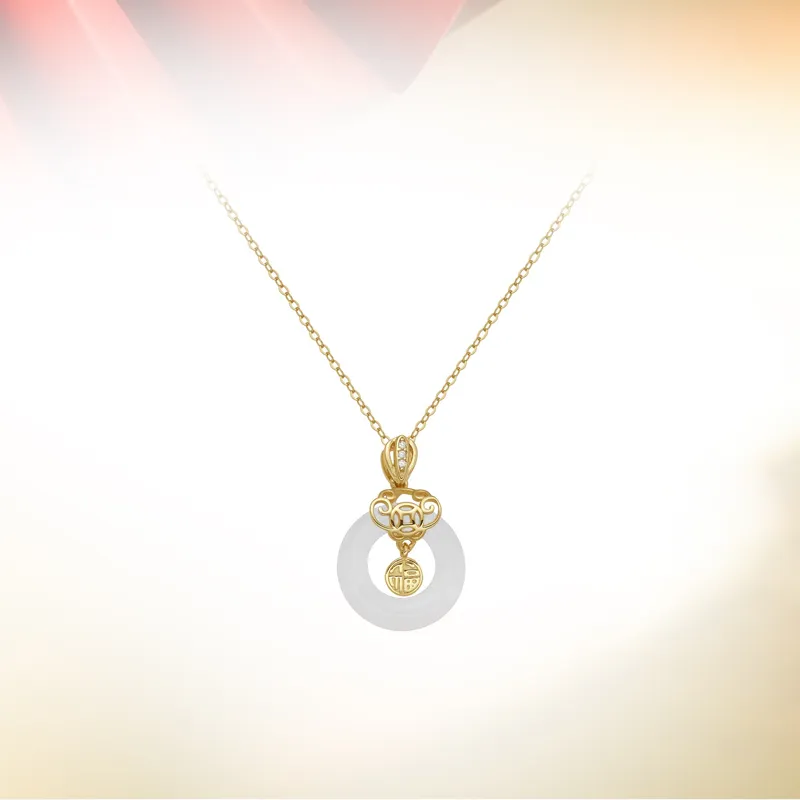 Ancient Jewelry Chalcedony Necklaces Women's-4