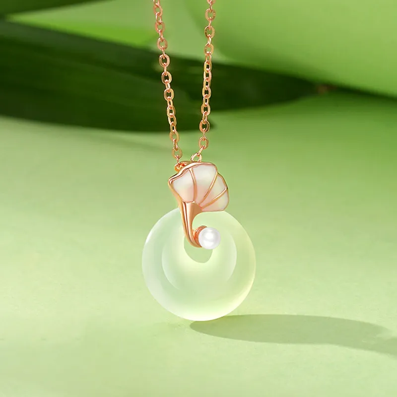 Ancient Jewelry Chalcedony Necklaces Women's-5