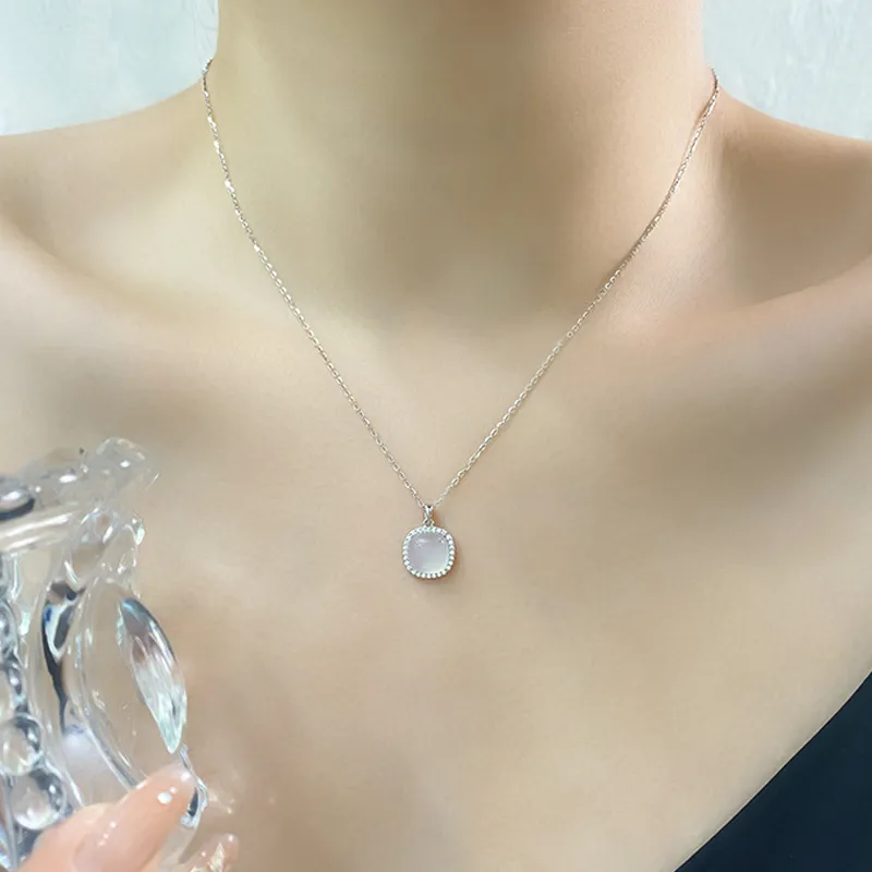 Ancient Jewelry Chalcedony Necklaces Women's-1
