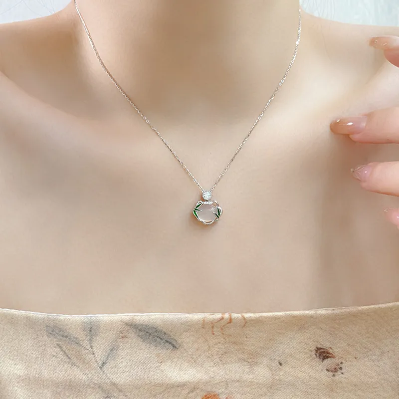 Ancient Jewelry Chalcedony Necklaces Women's-1