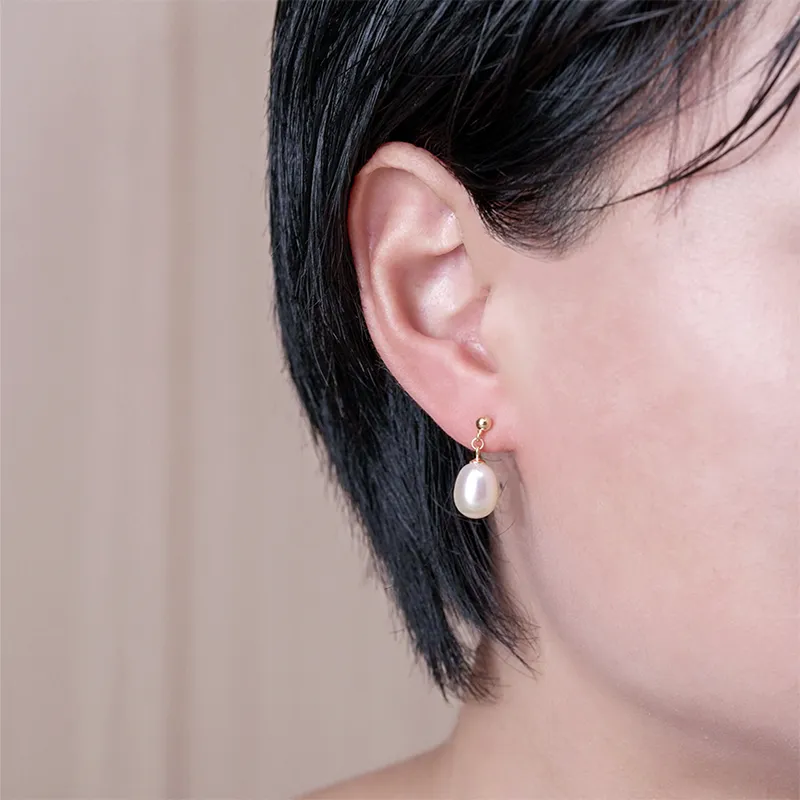 Ancient Jewelry Pearl Earrings Women's-1