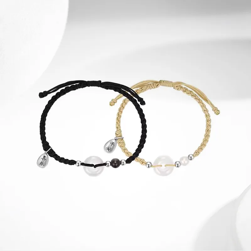 Ancient Jewelry Chalcedony Bracelets Unisex-8