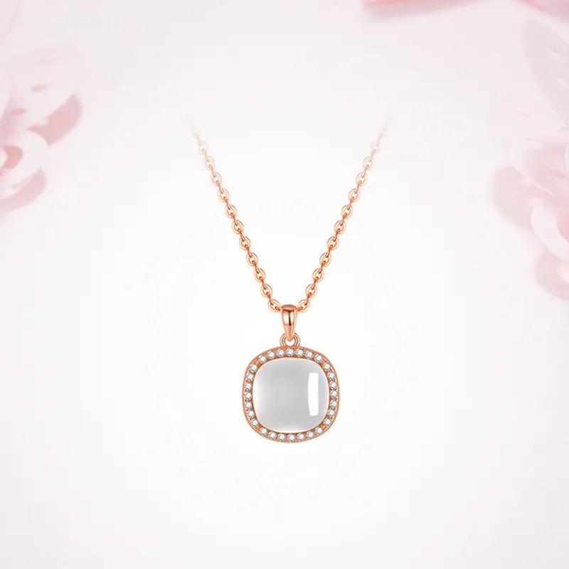 Ancient Jewelry Chalcedony Necklaces Women's-5