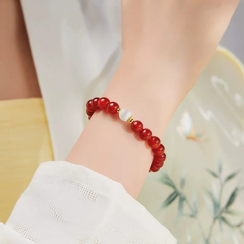 Ancient Jewelry Agate Jade Bracelets Women's-1