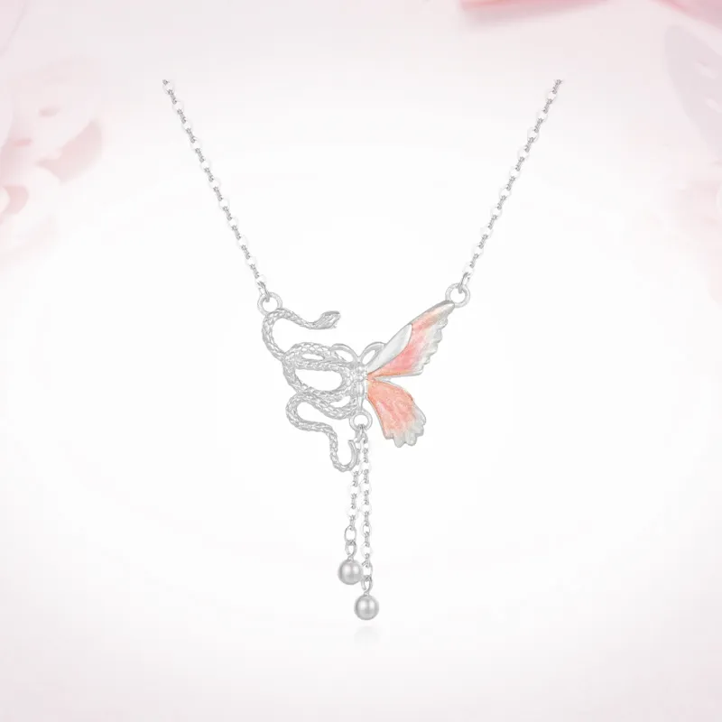 Ancient Jewelry S999 Fine Silver Necklaces Women's-1