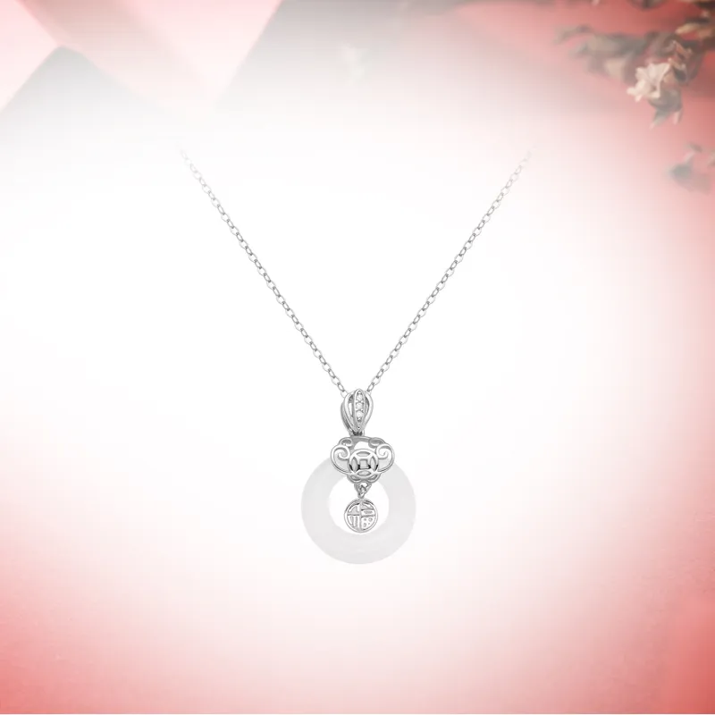 Ancient Jewelry Chalcedony Necklaces Women's-2