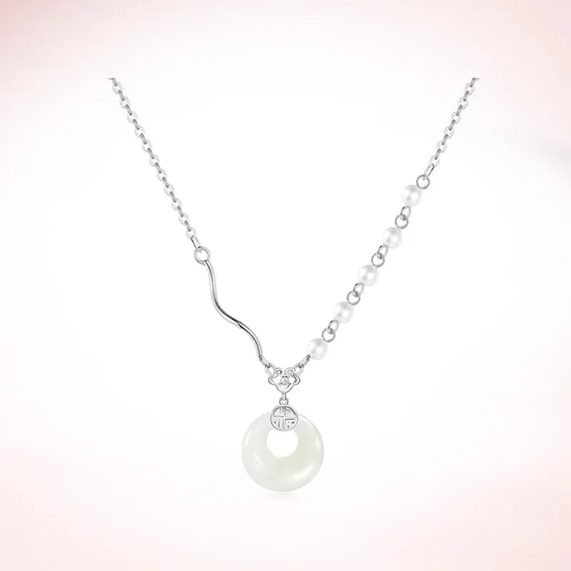 Ancient Jewelry Chalcedony Necklaces Women's-1