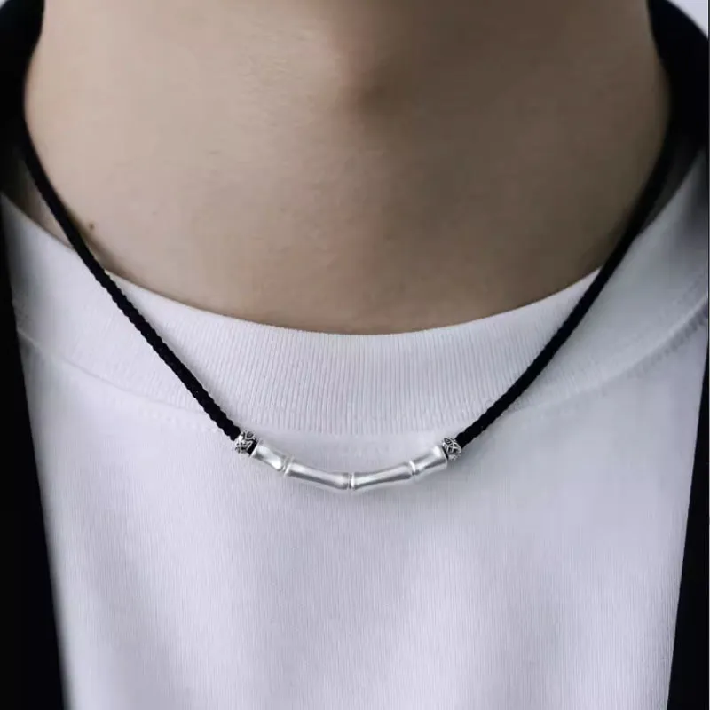Ancient Jewelry S999 Fine Silver Necklaces Unisex-1