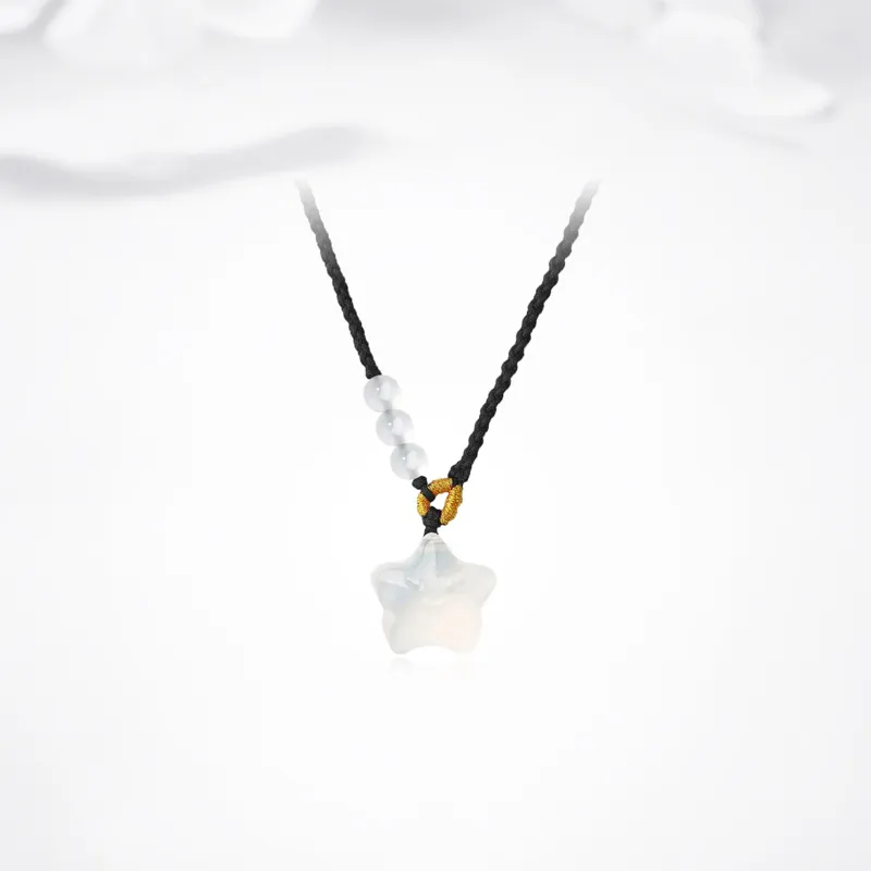 Ancient Jewelry Chalcedony Necklaces Unisex-2